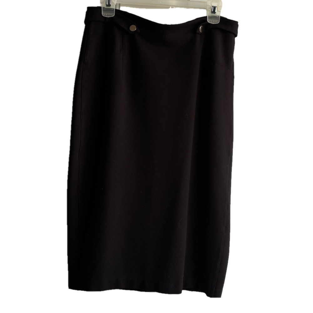 Premise Studio Black Knee-Length Pencil Skirt 
 size 8